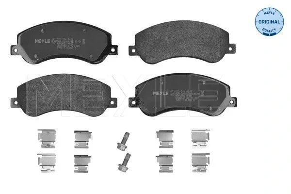 Sapatas do freio dianteiras de disco para Volkswagen AMAROK (2H)