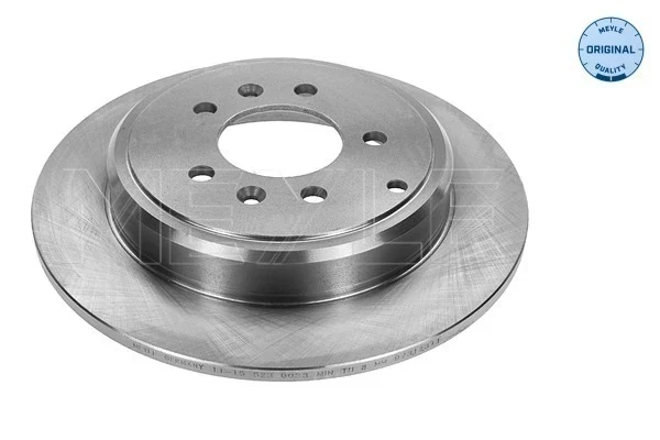 Disco do freio traseiro para Peugeot 605 (6B)