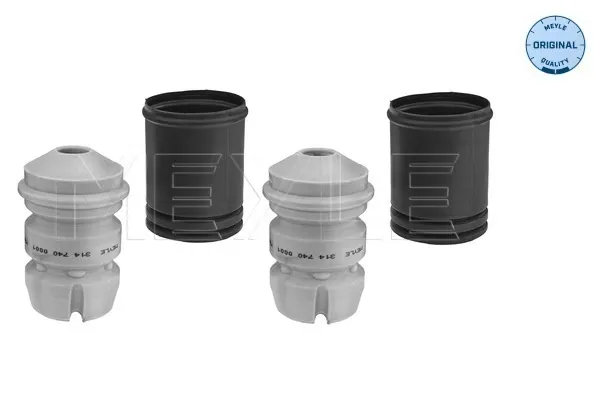 Pára-choque (grade de proteção) de amortecedor traseiro + bota de proteção BMW 5 E34