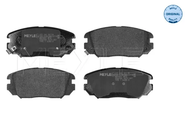 Sapatas do freio dianteiras de disco para Hyundai Sonata (NF)