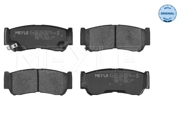 Sapatas do freio traseiras de disco para Hyundai H-1 STAREX 