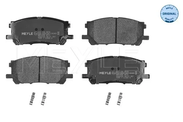 Sapatas do freio dianteiras de disco para Toyota Highlander 
