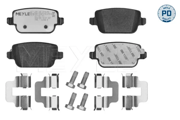 Sapatas do freio traseiras de disco para Land Rover Freelander (L359)