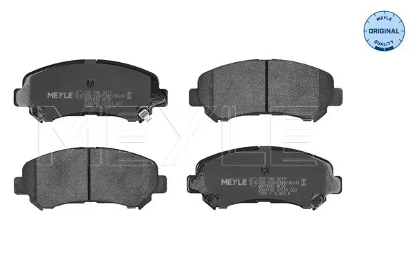 Sapatas do freio dianteiras de disco Nissan X-Trail T31