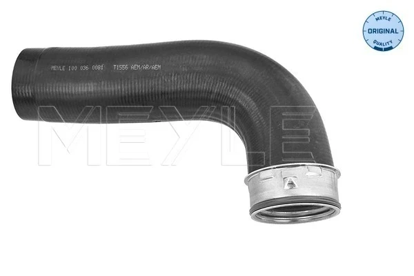 Mangueira (cano derivado) esquerda de intercooler para Skoda SuperB (3T4)