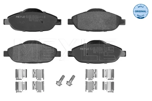 Sapatas do freio dianteiras de disco para Peugeot 3008 