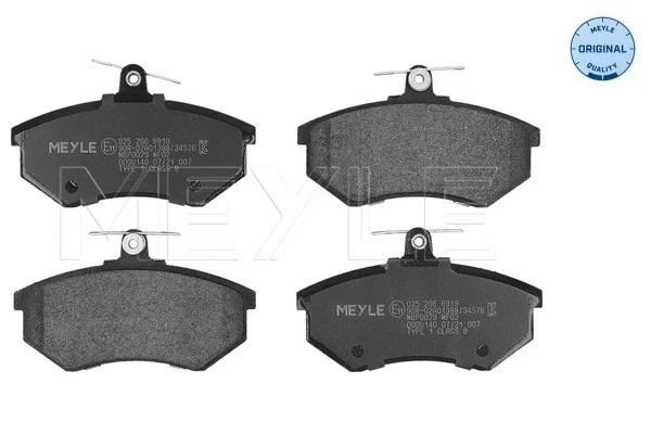Sapatas do freio dianteiras de disco para Audi 100 (44, 44Q, C3)