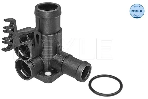 Flange do sistema de esfriamento (união em T) para Audi A4 (8K2)