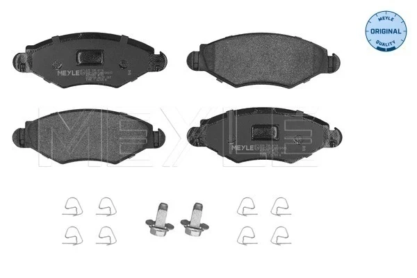 Sapatas do freio dianteiras de disco para Peugeot 206 