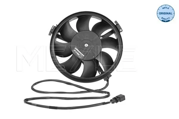 Ventilador elétrico de esfriamento montado (motor + roda de aletas) para Volkswagen Passat (B5, 3B6)