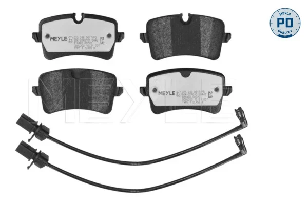 Sapatas do freio traseiras de disco para Audi A5 (8T3)