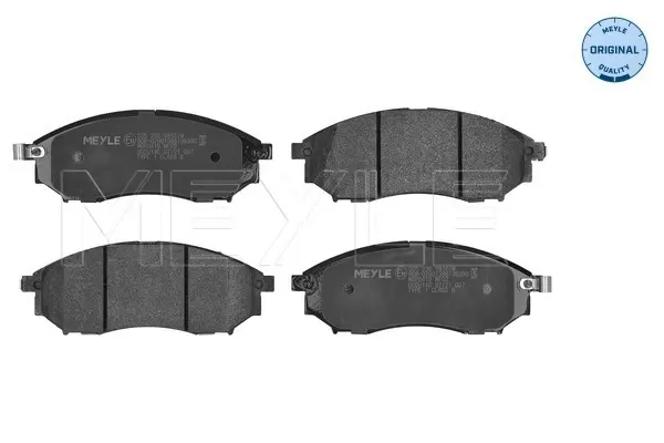Sapatas do freio dianteiras de disco Nissan Qashqai +2 I