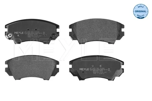 Sapatas do freio dianteiras de disco para Opel Insignia (G09)