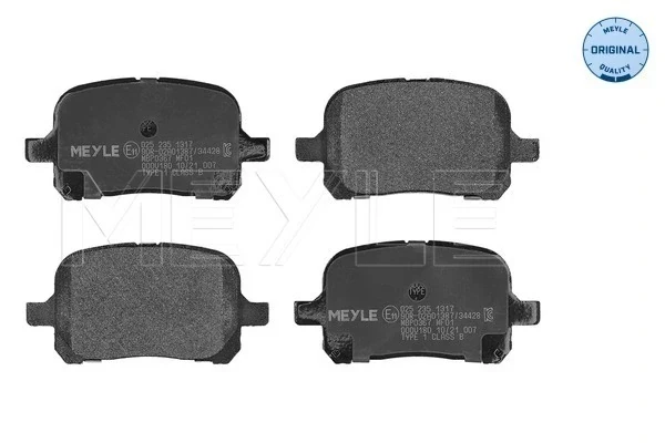 Sapatas do freio dianteiras de disco para Toyota Previa (ACR3)