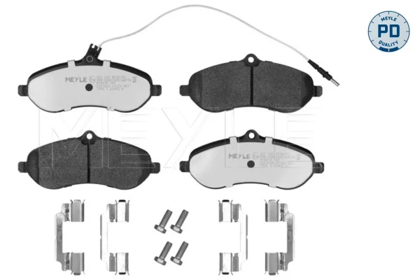 Sapatas do freio dianteiras de disco para Peugeot Expert (VF3)