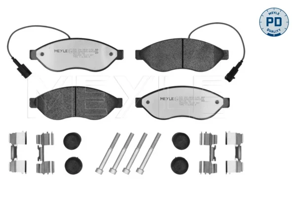 Sapatas do freio dianteiras de disco para Citroen Jumper (250)