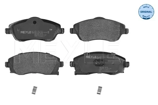 Sapatas do freio dianteiras de disco para Opel Corsa (F08, F68)
