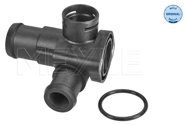 Flange do sistema de esfriamento (união em T) para Audi 80 (8C, B4)