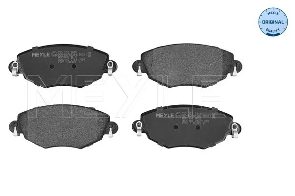 Sapatas do freio dianteiras de disco para Ford Mondeo (BWY)