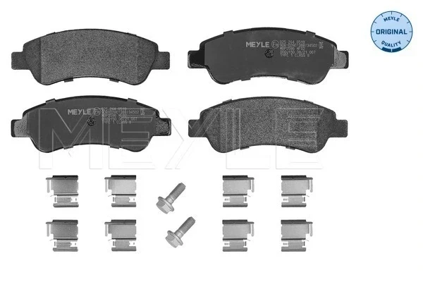 Sapatas do freio traseiras de disco para Fiat Ducato (250)