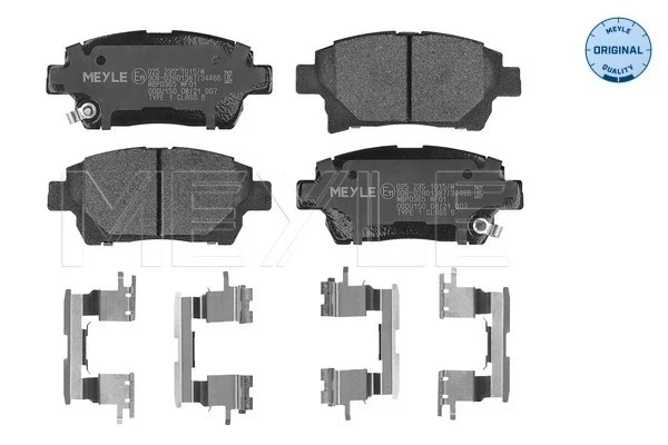 Sapatas do freio dianteiras de disco para Geely Mk 