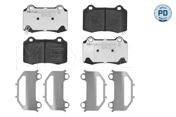 Sapatas do freio traseiras de disco para Tesla Model S (5YJS)