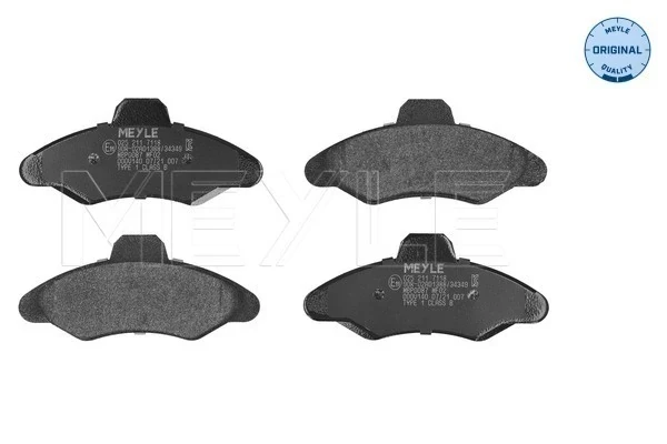 Sapatas do freio dianteiras de disco para Ford Escort (GAL, AVL)