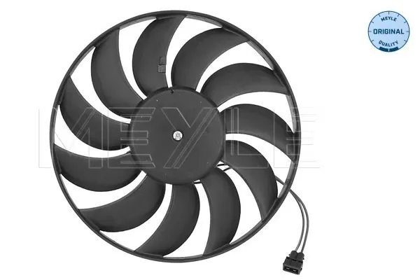 Ventilador elétrico de esfriamento montado (motor + roda de aletas) Volkswagen Transporter T4