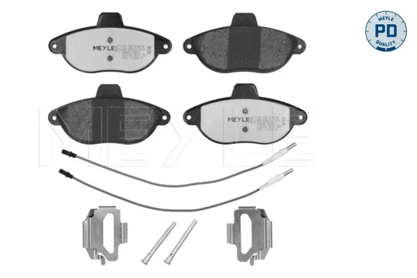 Sapatas do freio dianteiras de disco para Peugeot Expert (222)