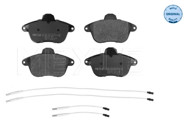 Sapatas do freio dianteiras de disco para Peugeot 605 (6B)
