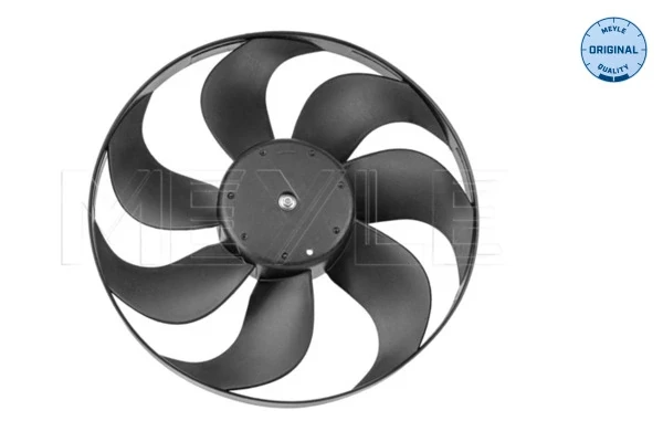 Ventilador elétrico de esfriamento montado (motor + roda de aletas) para Volkswagen Polo (6NF)