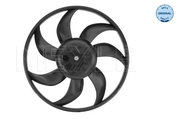 Ventilador elétrico de esfriamento montado (motor + roda de aletas) Opel Corsa D