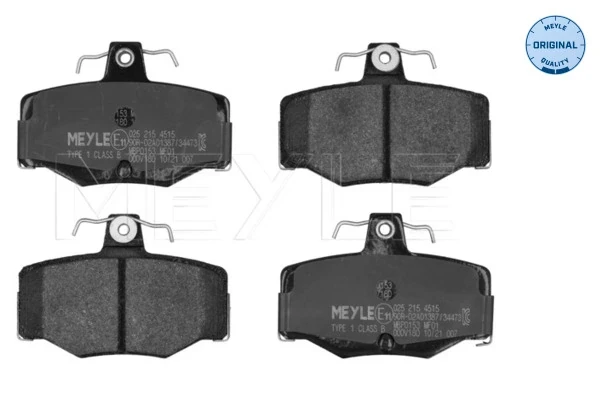 Sapatas do freio traseiras de disco para Nissan Almera (N16)