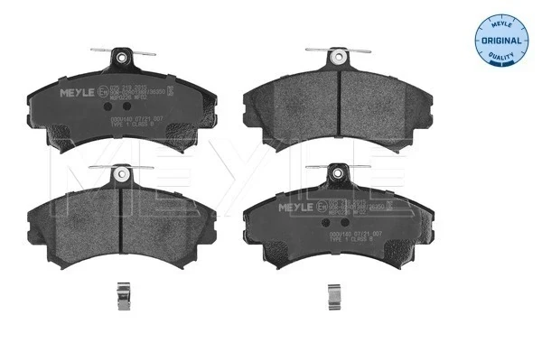 Sapatas do freio dianteiras de disco para Mitsubishi Colt (Z3A)
