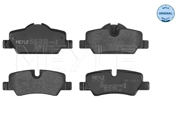 Sapatas do freio traseiras de disco Mini Cooper F57