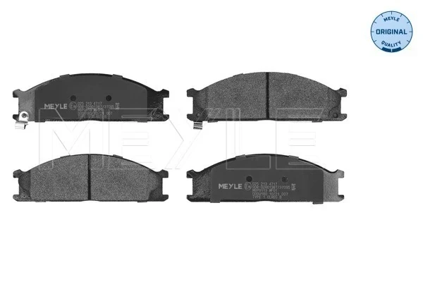 Sapatas do freio dianteiras de disco para Nissan Vanette (C22)