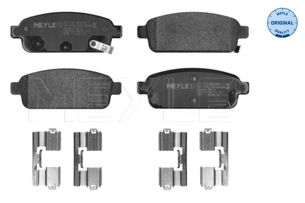 Sapatas do freio traseiras de disco para Chevrolet Cruze (J300)