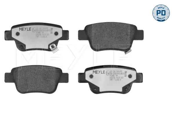 Sapatas do freio traseiras de disco para Toyota Avensis (T25)