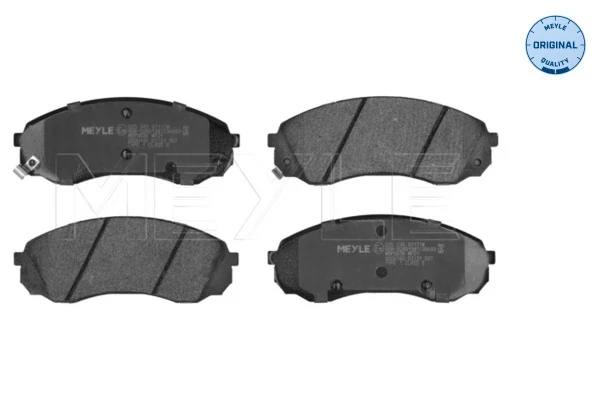 Sapatas do freio dianteiras de disco para Hyundai H-1 STAREX (TQ)