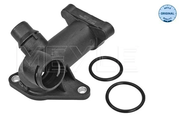 Flange do sistema de esfriamento (união em T) para Audi A6 (4B, C5)