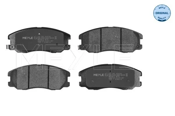 Sapatas do freio dianteiras de disco para Chevrolet Captiva (C140)