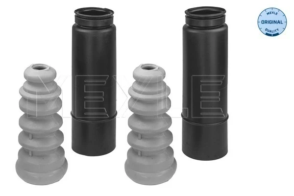 Pára-choque (grade de proteção) de amortecedor traseiro + bota de proteção para Seat Leon (1M1)