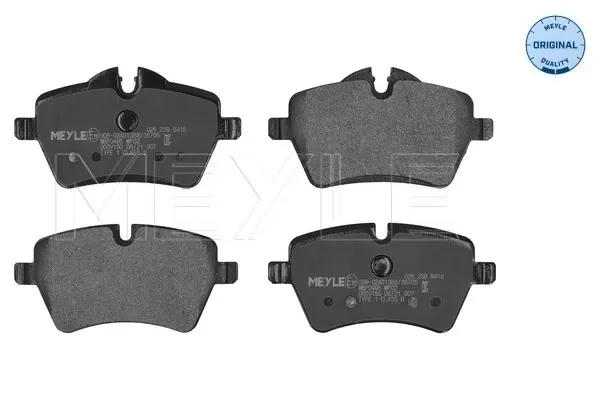 Sapatas do freio dianteiras de disco Mini COUNTRYMAN R60