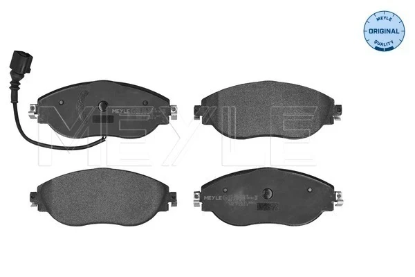 Sapatas do freio dianteiras de disco para Volkswagen Passat (B7, 365)