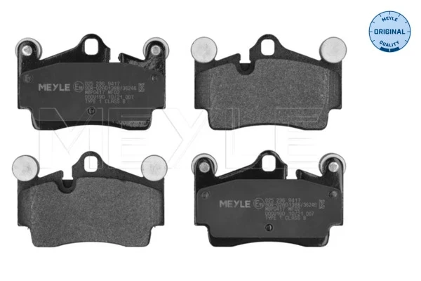 Sapatas do freio traseiras de disco para Audi Q7 (4L)