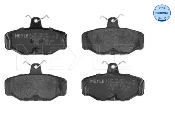 Sapatas do freio traseiras de disco para Ford Sierra (GBC,GBG)