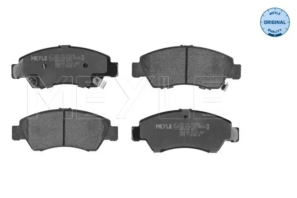 Sapatas do freio dianteiras de disco para Honda Civic (EJ6, EJ8)