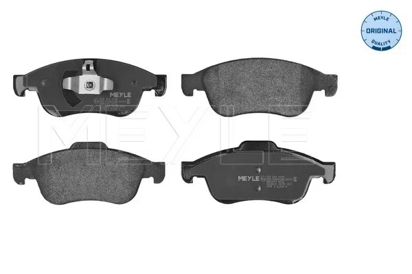 Sapatas do freio dianteiras de disco para Renault Fluence (L3)