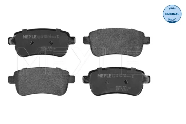 Sapatas do freio traseiras de disco para Renault Megane (KZ0)