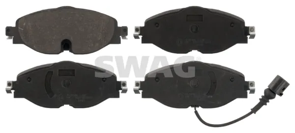 Sapatas do freio dianteiras de disco 30916994 Swag